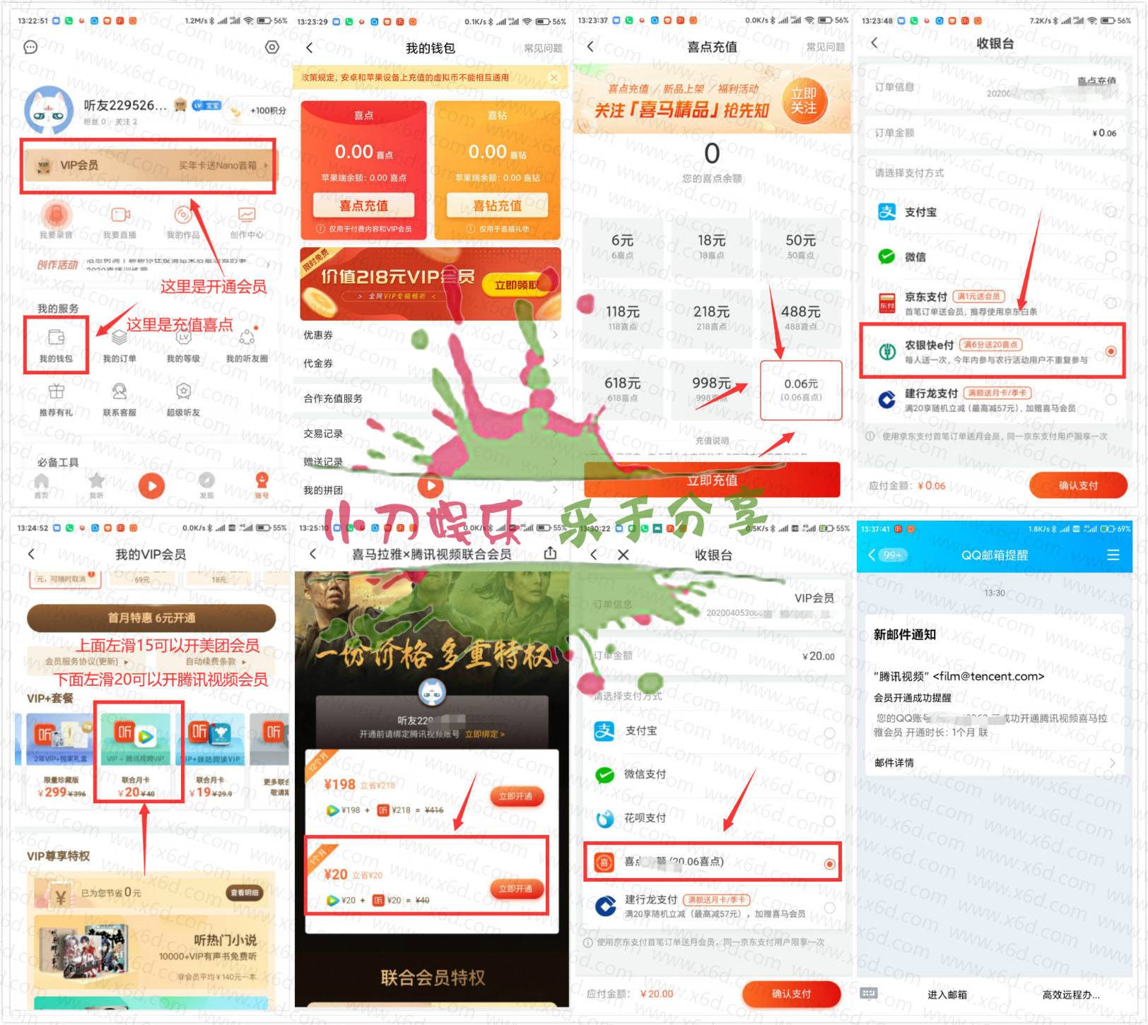 农行6分开1个月腾讯视频会员-趣酷猫资源网
