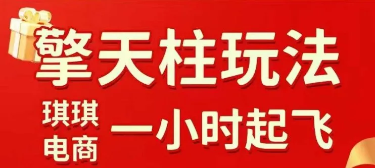 拼多多擎天柱玩法【1.0】2025年10月，水果生鲜最快2小时起飞，标品最慢2天起链接-趣酷猫资源网