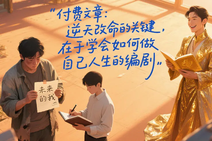 付费文章：逆天改命的关键，在于学会如何做自己人生的编剧-趣酷猫资源网