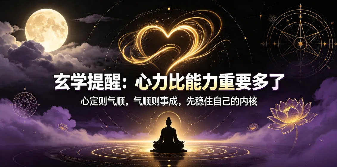 付费文章:玄学提醒:心力比能力重要多了 付费文章:玄学提醒:心力比能力重要多了
