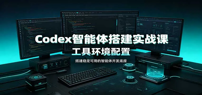 Codex AI实战课：智能体工具配置攻略，个性化技能开发与跨业务自动化教学全教程 - 趣客盟