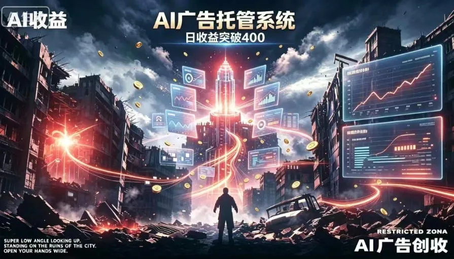 AI智能广告全自动化，日增400+效果，新手小白0基础快速上手攻略【深度揭秘】 - 趣客盟