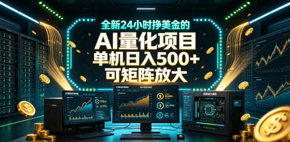 AI量化交易攻略:日赚500+全自动,零门槛学,揭秘高效策略技巧详解_趣客盟