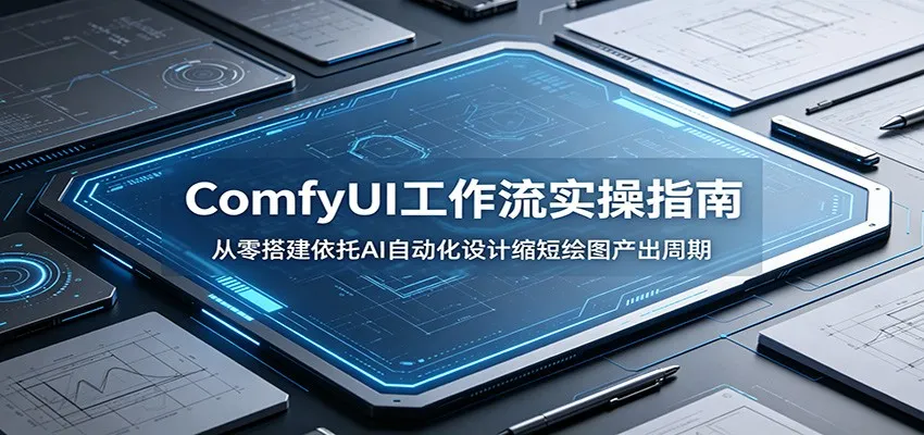 ComfyUI 工作流实操指南：从零搭建依托AI自动化设计缩短绘图产出周期_趣客盟