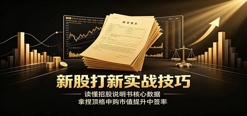 新股打新攻略：深度解析招股说明书关键数据，精准顶格申购市值，提高中签率秘诀_趣客盟