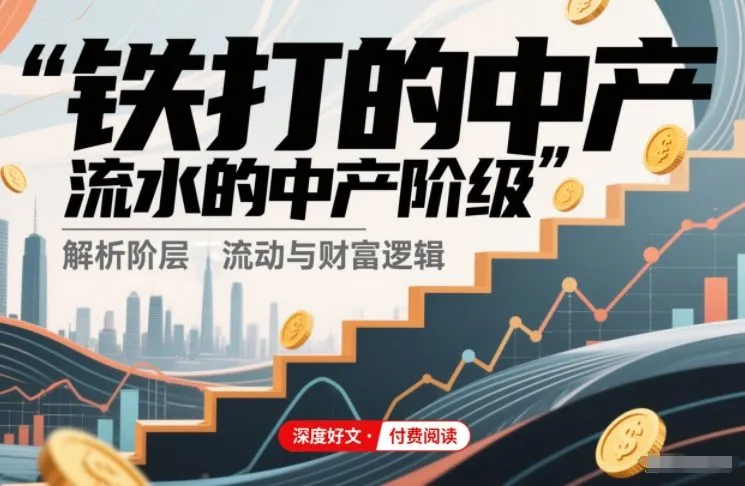 付费文章：铁打的中产，流水的中产阶级-趣酷猫资源网