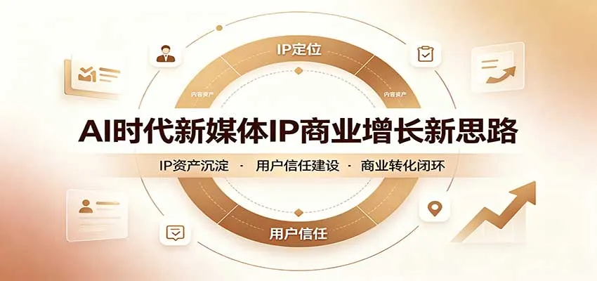 AI赋能新媒体IP商业增长新策略:极简运营解密,一招打通高效获客通道 - 趣客盟
