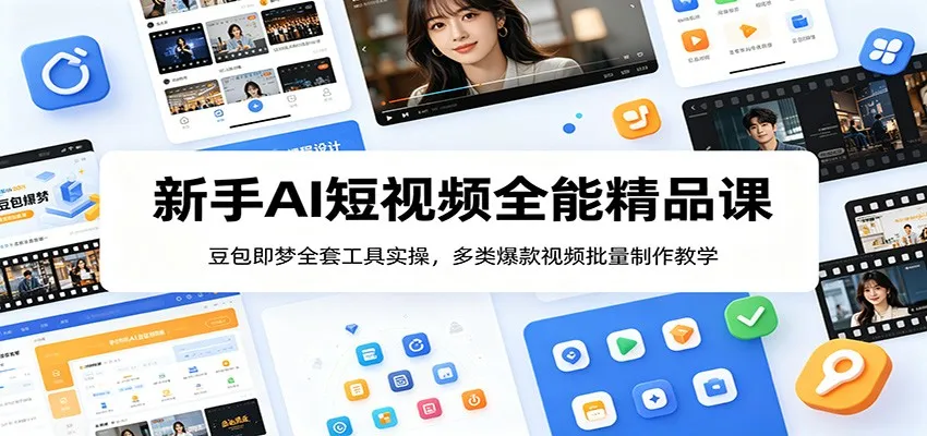 图片[1]_AI短视频制作指南：豆包&即梦，零基础轻松打造爆款内容_趣客盟