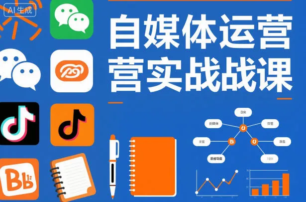自媒体运营实战课,掌握一套系统的自媒体运营底层方法论,成为优秀的内容创作者 自媒体运营实战课,掌握一套系统的自媒体运营底层方法论,成为优秀的内容创作者