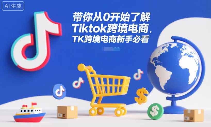 带你从0开始了解Tiktok跨境电商，TK跨境电商新手必看-趣酷猫资源网
