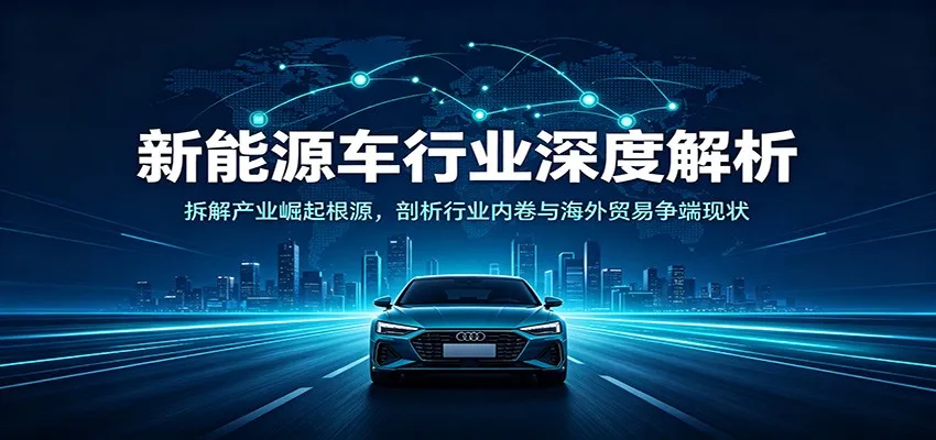 新能源车行业深度解析:拆解产业崛起根源,剖析行业内卷与海外贸易争端现状 新能源车行业深度解析:拆解产业崛起根源,剖析行业内卷与海外贸易争端现状