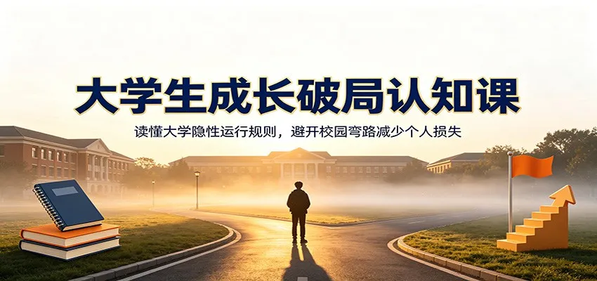大学生成长攻略:揭秘大学隐性规则,避坑指南助你减少校园损失_趣客盟