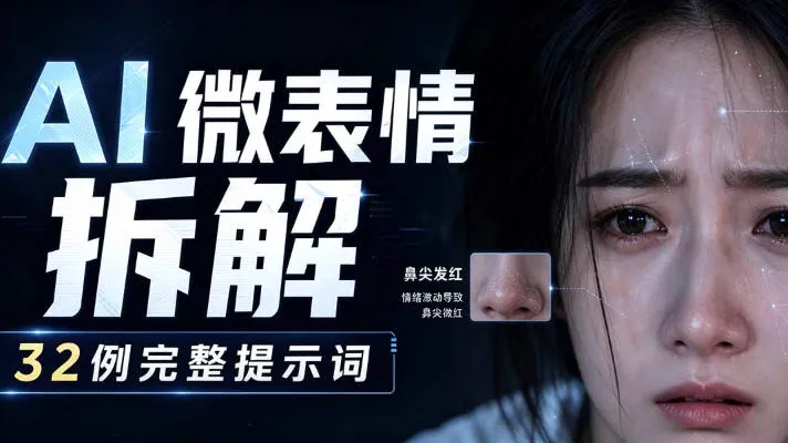 AI微表情解析助手：一键复用，轻松打造影视级表情变化，精准调控，零基础也能高效实现_趣客盟