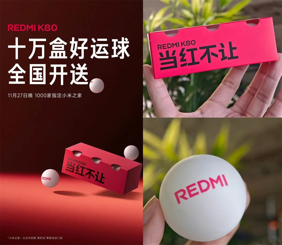 小米之家到店免费领好运乒乓球-趣酷猫资源网