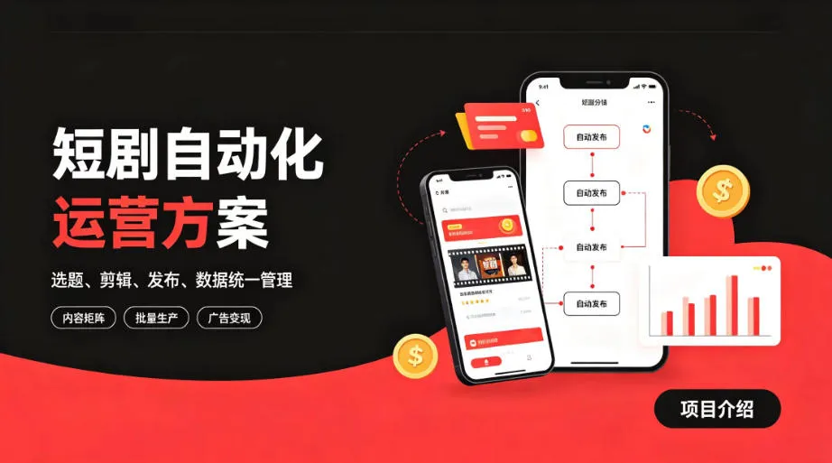 快手全自动短剧矩阵项目揭秘：流量自动化分发，持续变现秘籍【SEO优化版】_趣客盟
