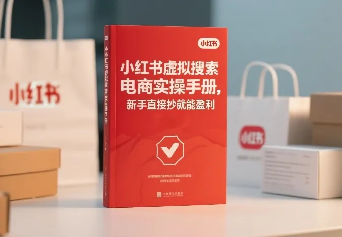 小红书虚拟搜索电商实操手册,新手直接抄就能盈利