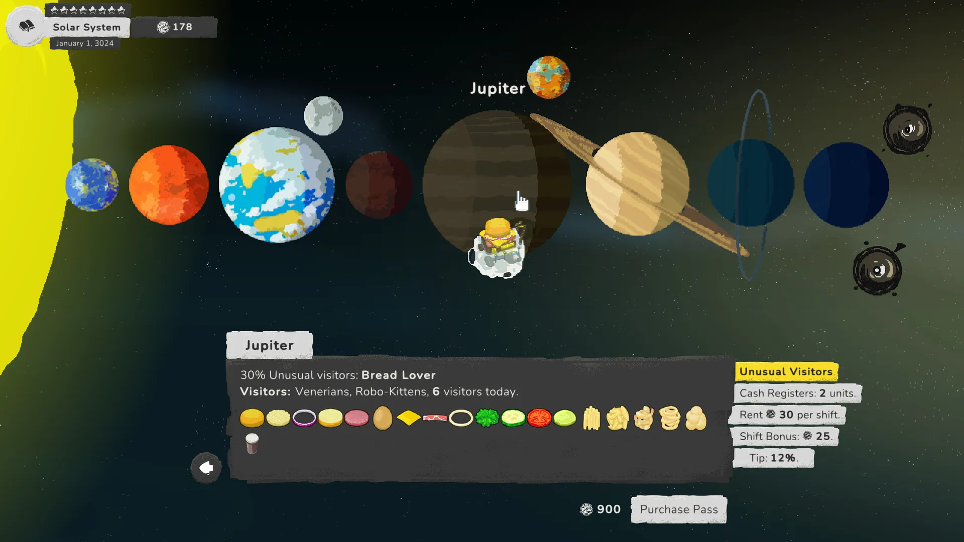 银河汉堡/Galaxy Burger