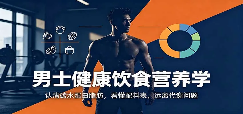 男士健康饮食营养攻略：深度解析碳蛋白脂，解读配料表，助力代谢健康 - 趣客盟