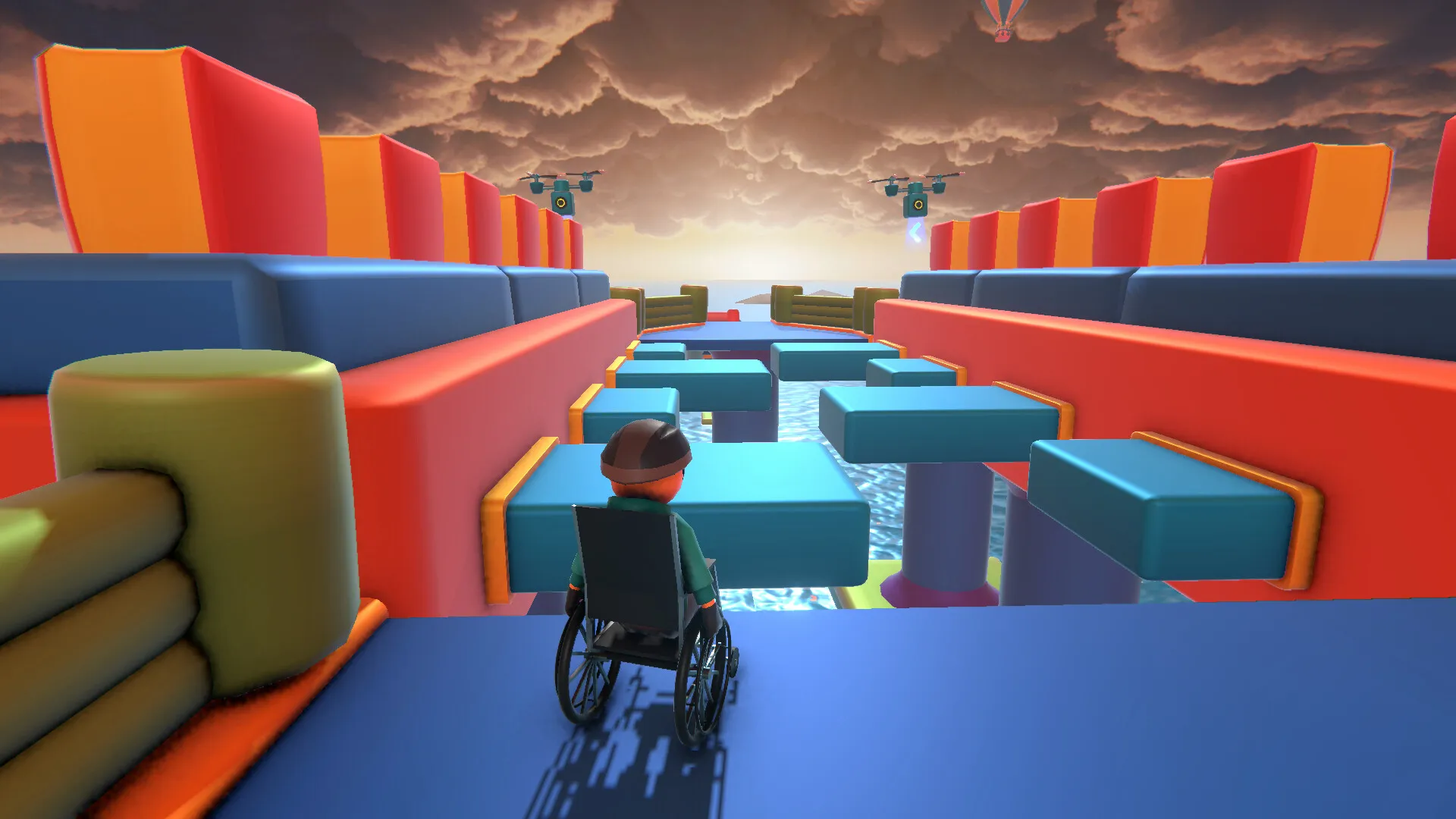 轮椅模拟器/4Wheel Challenge 轮椅模拟器/4Wheel Challenge