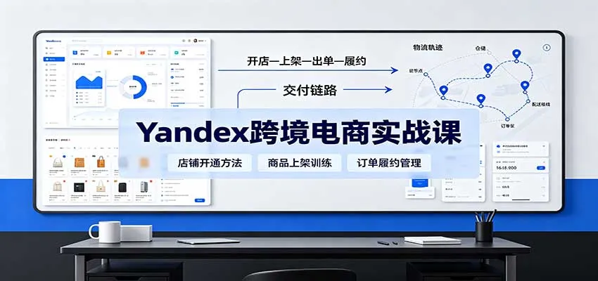 Yandex跨境电商实战攻略：平台操作、店铺开设、物流方案、选品上架及定价策略全解析 - 趣客盟
