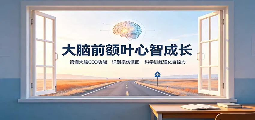 大脑前额叶关键功能解析：解码CEO大脑，探查损伤原因，科学训练提升自控力 - 趣客盟