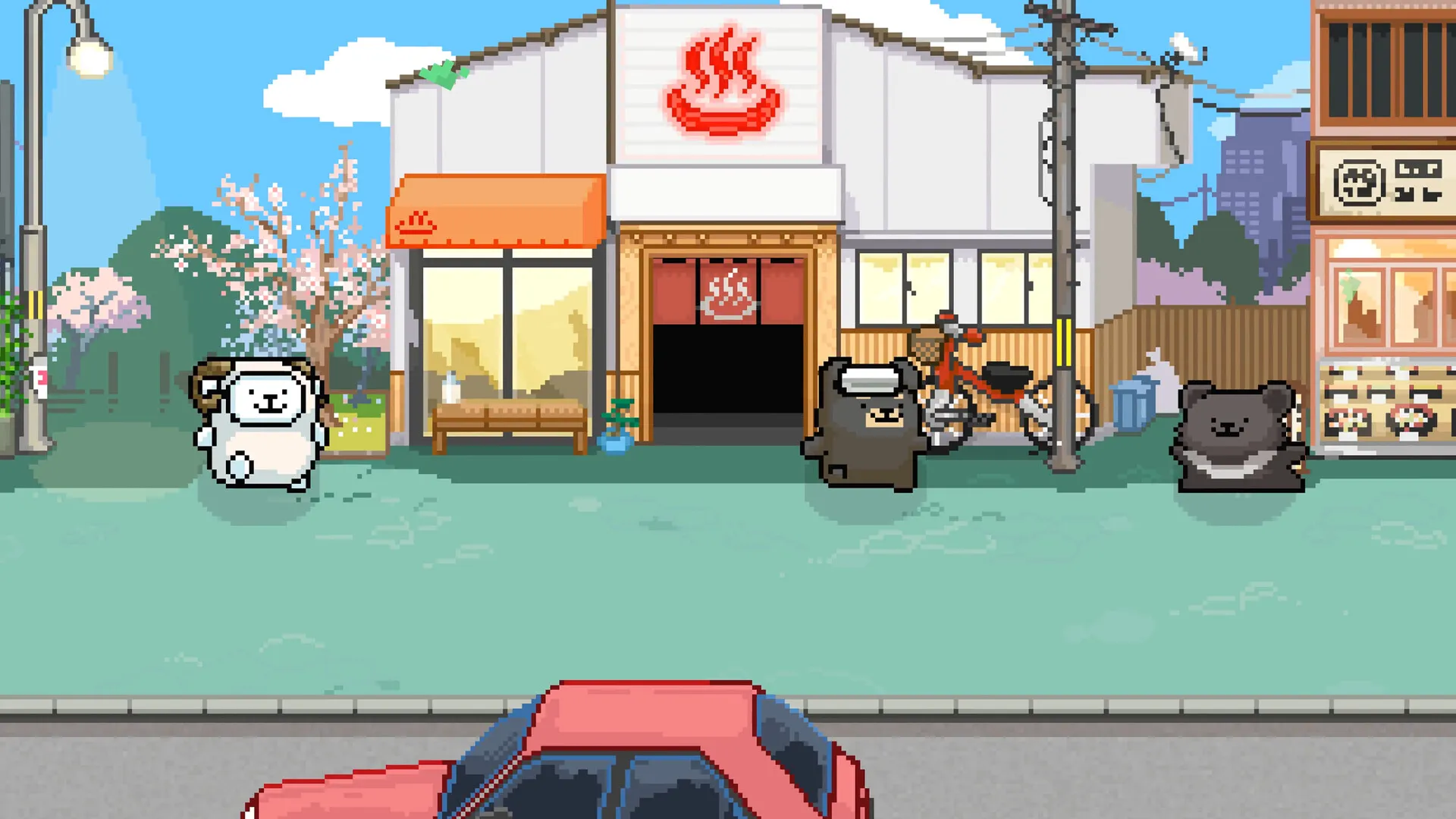 线条小狗：动物温泉/Maltese's Fluffy Onsen