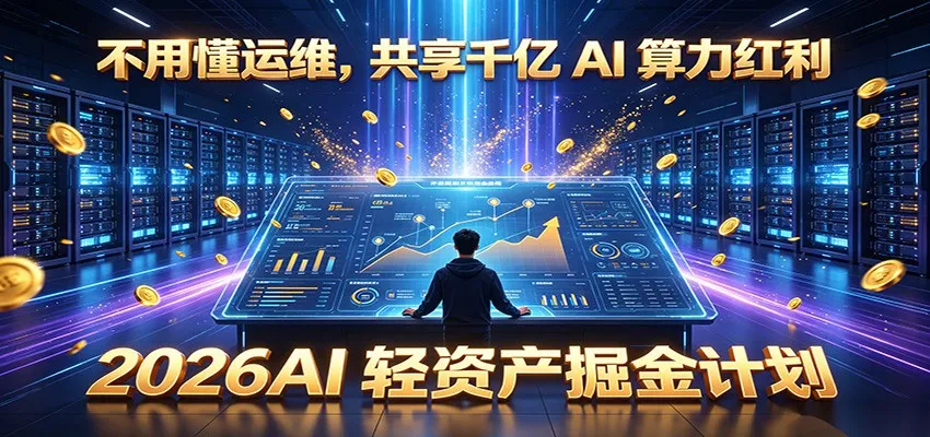 2026 AI算力Token赛道攻略：全链路托管解锁千亿市场，可视化收益抢租AI算力优势_趣客盟