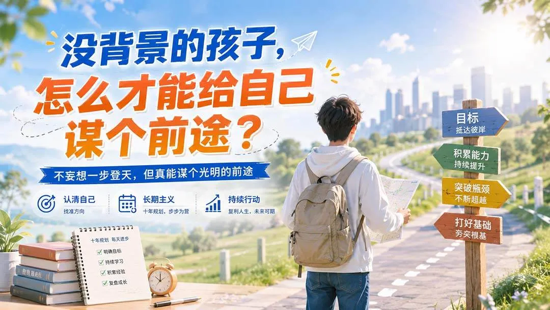 《20180期·背景为零:如何为孩子开拓光明前途?深度解析》 - 趣客盟