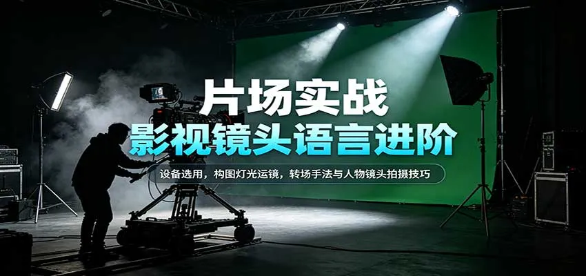 影视镜头语言提升攻略：核心设备选择、高级构图与灯光、运镜技巧、转场艺术及人物镜头拍摄秘籍 - 趣客盟