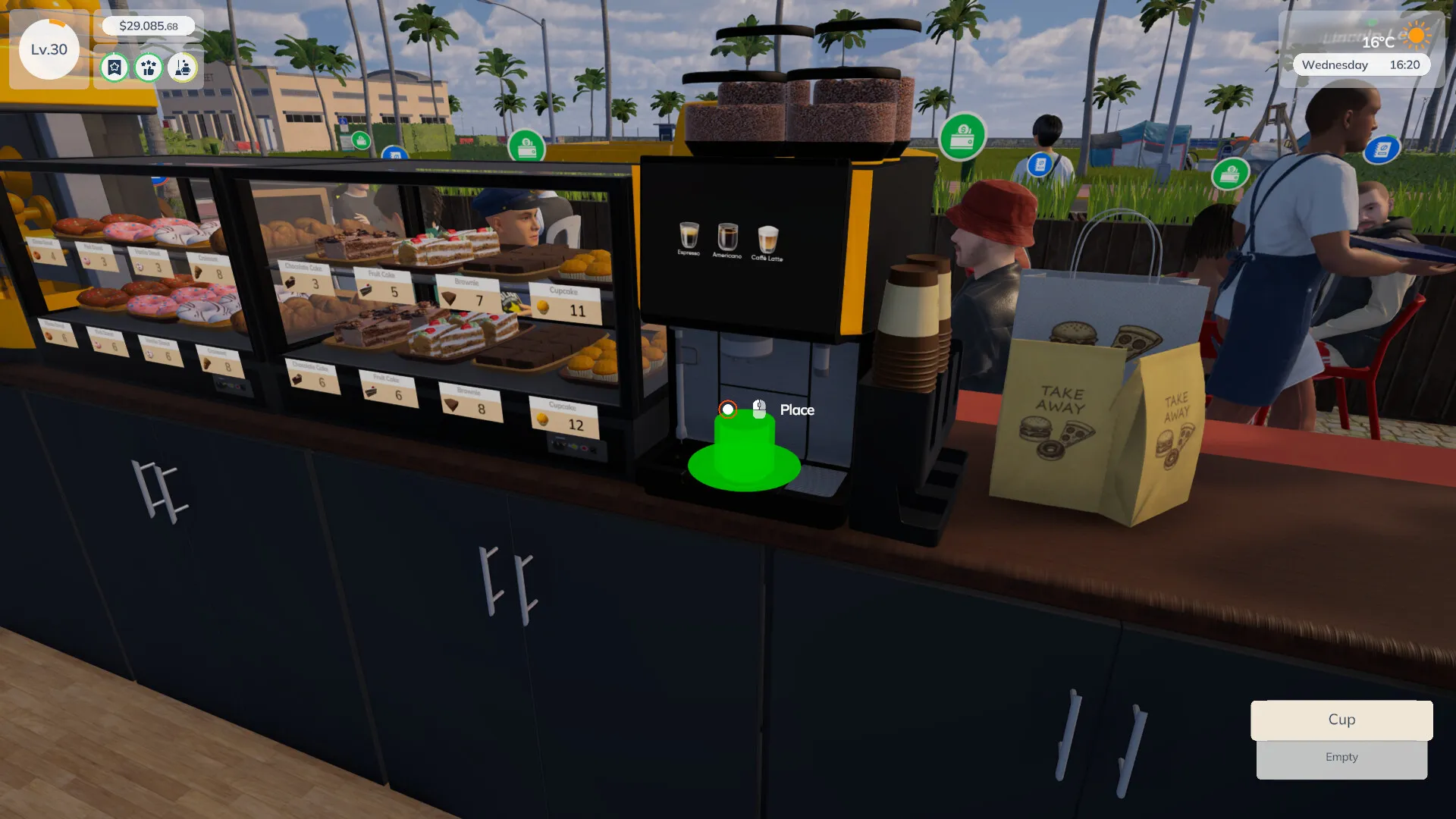 咖啡馆经营模拟/Cafe Business Manager 咖啡馆经营模拟/Cafe Business Manager