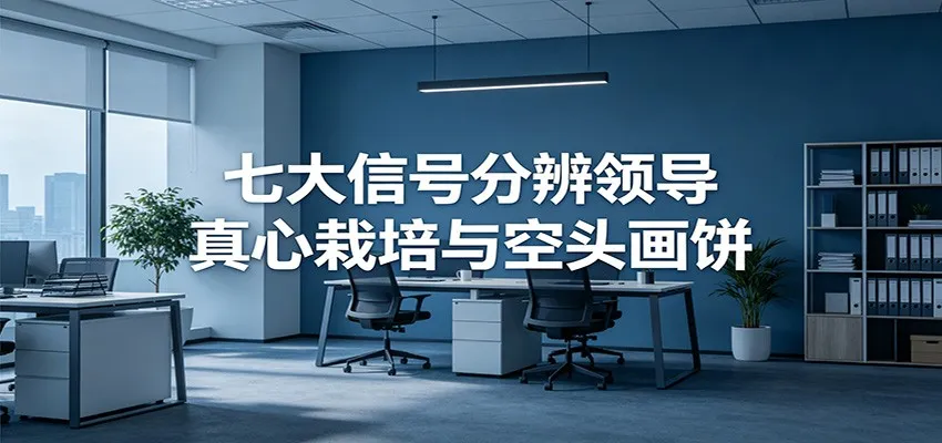 《七大信号识别领导真心培养 vs. 空头许诺:揭秘职场人性逻辑与管理技巧》_趣客盟