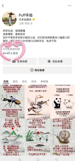 Puff手绘视频号分成项目，三天过分成计划，简单易上手，适合新手-趣酷猫资源网