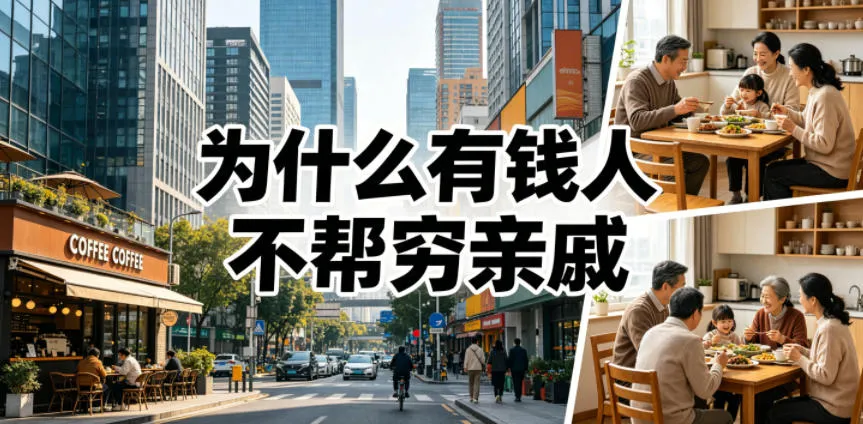 付费文章：为什么有钱人不帮穷亲戚？_趣客盟