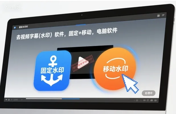 去视频字幕(水印）软件，固定+移动，电脑软件-趣酷猫资源网