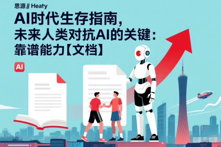 AI时代生存指南,未来人类对抗AI的关键:靠谱能力【文档】 AI时代生存指南,未来人类对抗AI的关键:靠谱能力【文档】