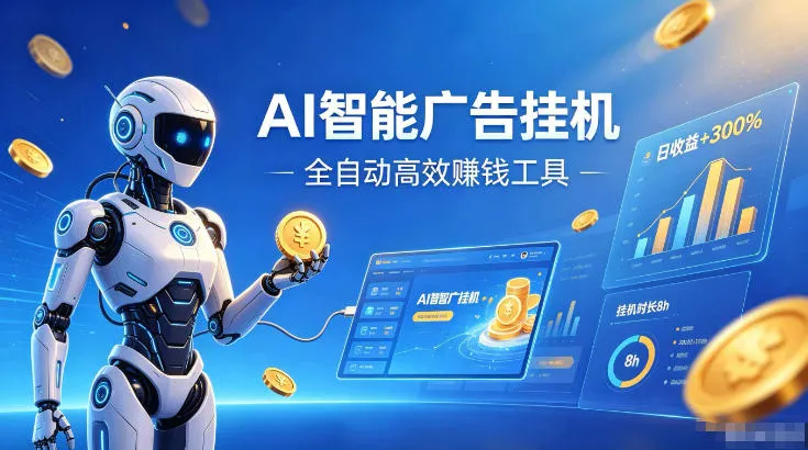 “AI智能广告自动盈利系统：无需人工、直播或拉人，居家轻松賺收益【揭秘】”_趣客盟