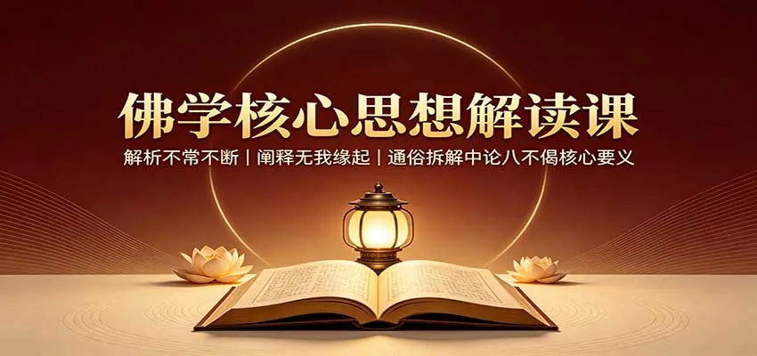 佛学核心解读：不常不断、无我缘起、中论八不偈要义通俗解析 - 趣客盟