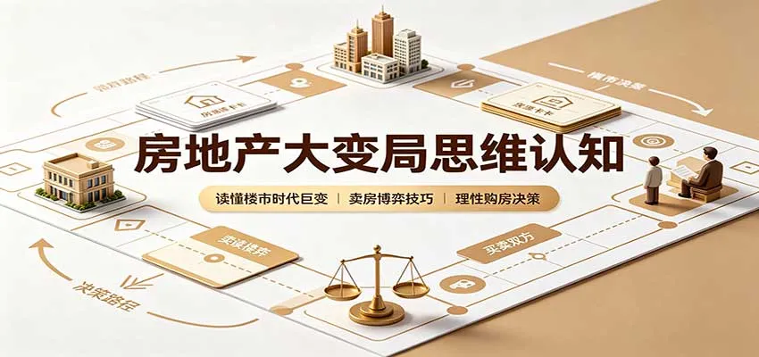 楼市巨变解读：掌握卖房策略，理性购房指南，洞察时代房地产博弈 - 趣客盟