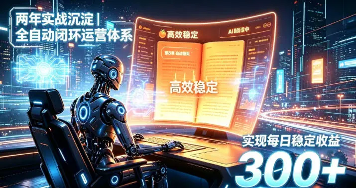 全自动闭环运营体系揭秘:两年实战打造,每日稳定收益300+【SEO优化版】 - 趣客盟
