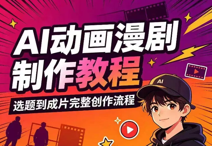AI动画漫剧制作全流程教程：选题构思、分镜文案、AI绘图配音及剪映剪辑技巧一网打尽 - 趣客盟
