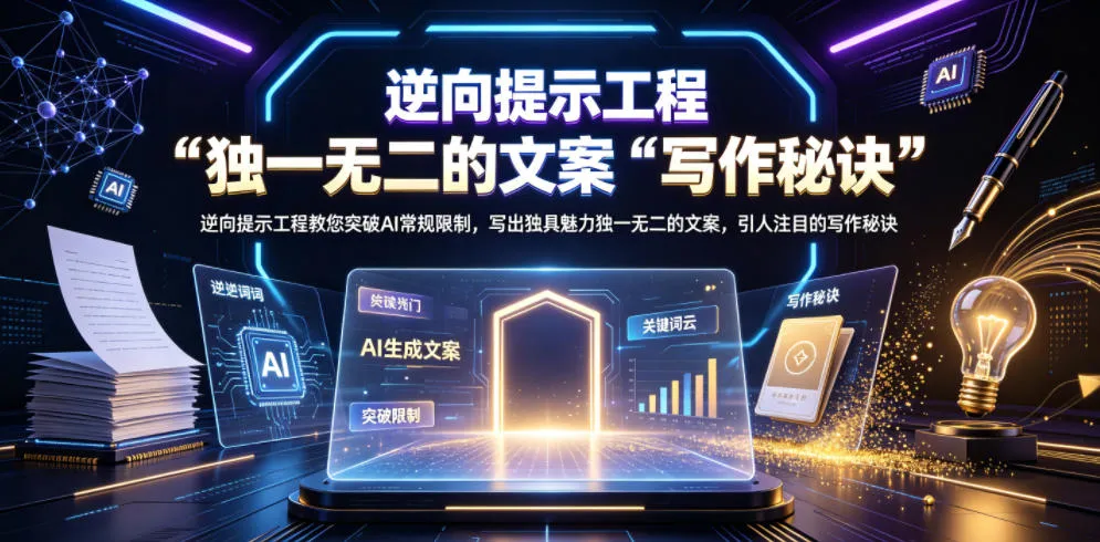 AI文案SEO优化指南:揭秘关键词、创意写作与逆向提示技巧_趣客盟
