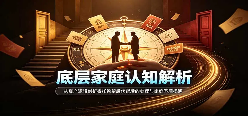 底层家庭认知解析:资产逻辑揭示后代期望心理与家庭矛盾根源剖析 - 趣客盟
