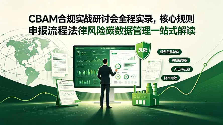 CBAM合规实战解析：核心规则、申报流程、法律风险及碳数据管理全攻略深度解读_趣客盟