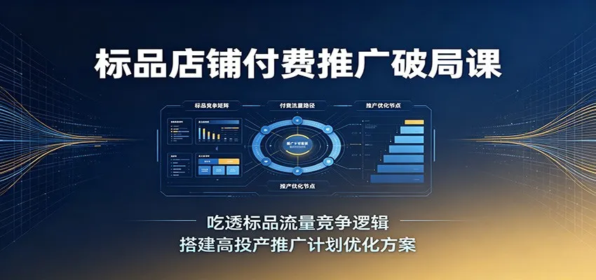 标品店铺付费推广攻略:深度解析标品流量竞争策略,打造高ROI推广方案 - 趣客盟