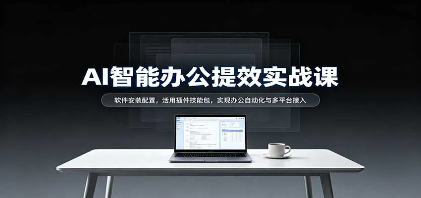 AI办公自动化高效实战:软件安装与配置攻略,插件技能包活用指南,多平台无缝接入教程 - 趣客盟
