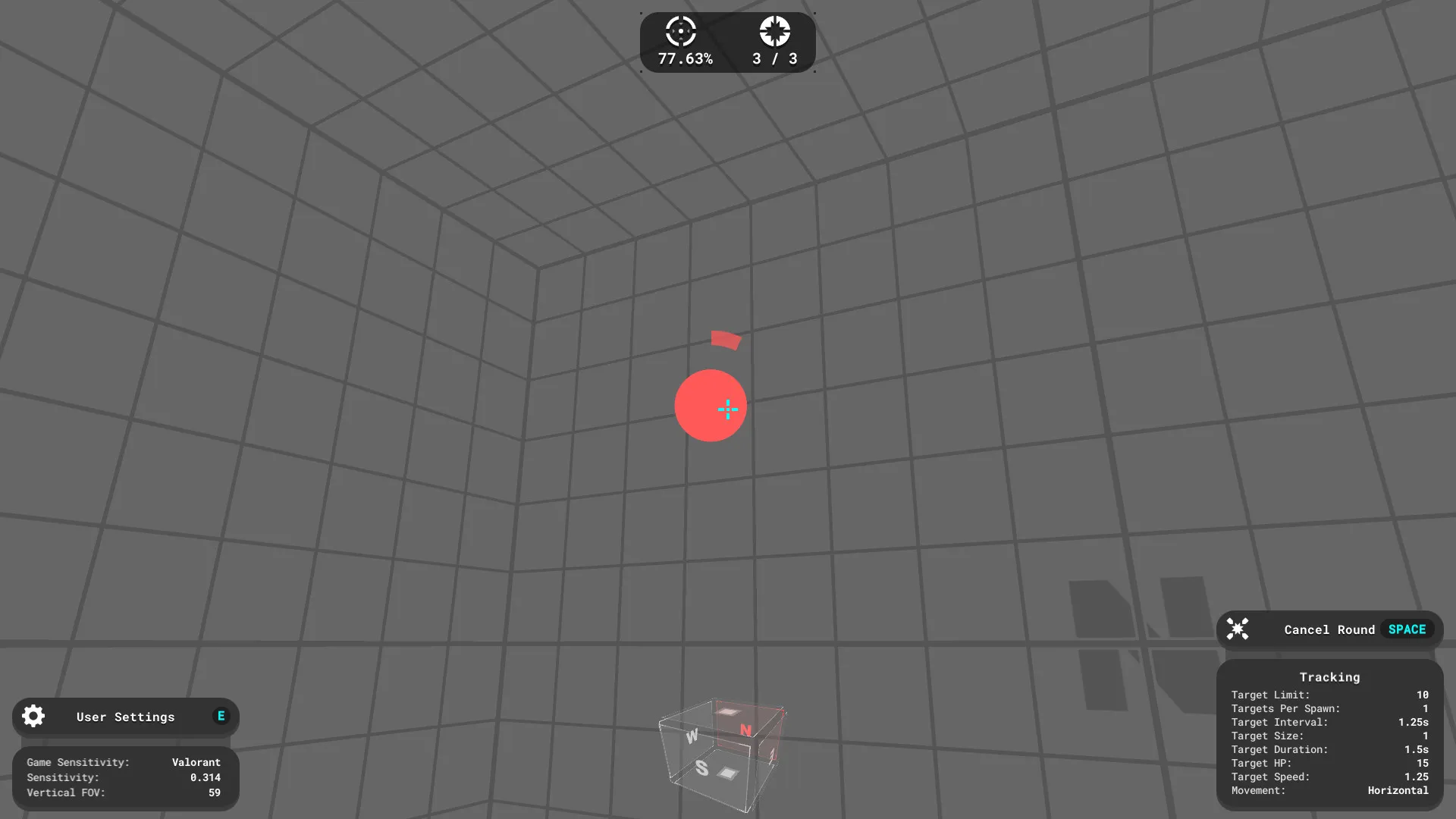 FPS枪法入门：简易瞄准训练/Simple FPS Aim Trainer