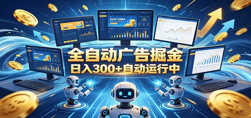 自动广告G机，日入300+，正规平台，广告浏览获益，时间自由，适合各类人群日常增收_趣客盟
