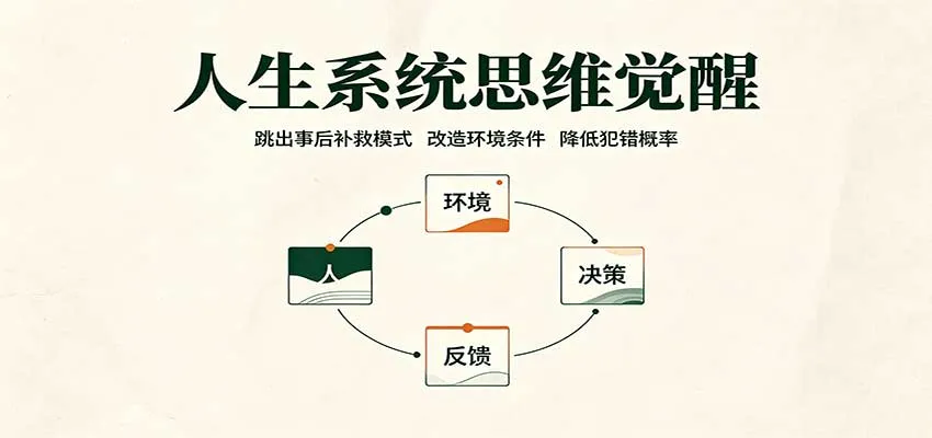 人生系统优化秘籍：告别事后修复，重塑环境助力，有效降低失误风险 - 趣客盟