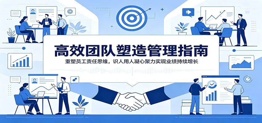 打造高效团队:责任思维重塑,人才精炼,凝聚合力,助力业绩稳健增长_趣客盟