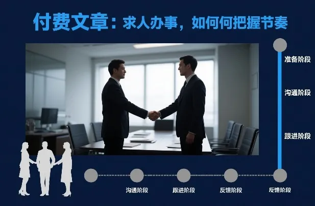 付费文章：求人办事，如何把握节奏-趣酷猫资源网